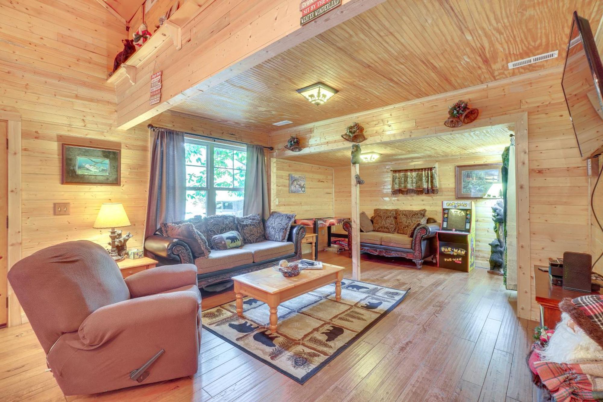 Just Fur Relaxin Sevierville Cabin With Hot Tub! المظهر الخارجي الصورة
